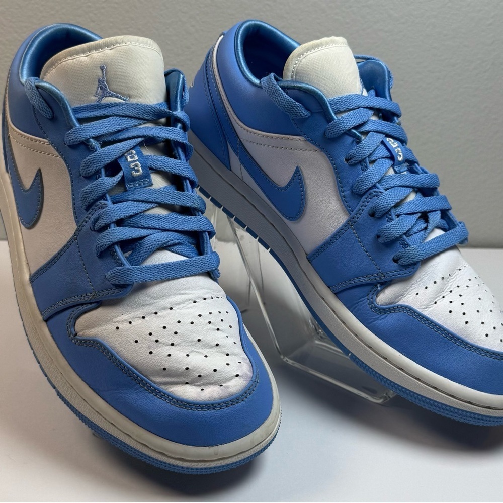 Nike Sky Blue and White Sneakers